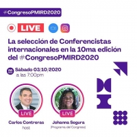 LIVE: La selección de Conferencistas en la X edición del #CongresoPMIRD2020
